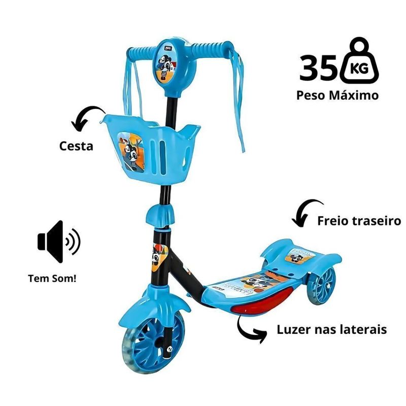 Patinete-com-Cestinha-e-Luz-Mini-Panda-Zippy-Toys-161682