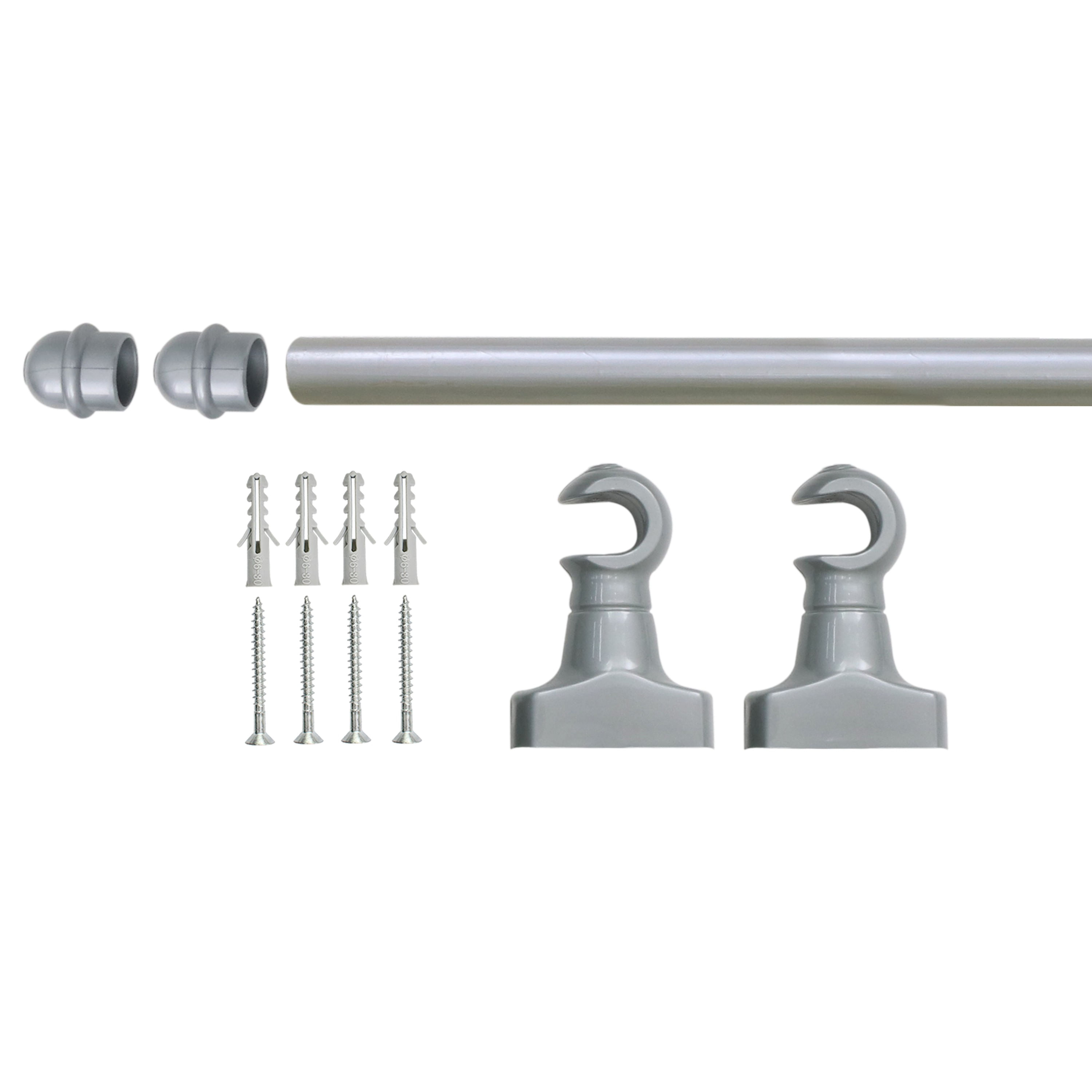 KitVaraoSimplesMedioStdCinza25m-131763