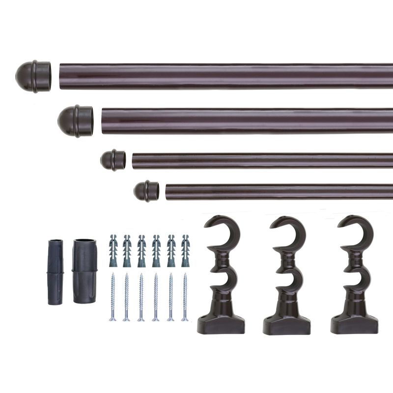 Kit-Varao-Duplo-Grosso-Std-Imbuia-3m-161789