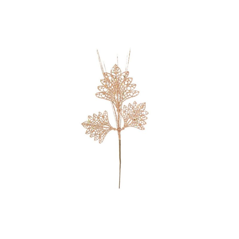 Galho-Folhas-Rose-com-Glitter-Magizi-30cm-Produto-Sortido--137263
