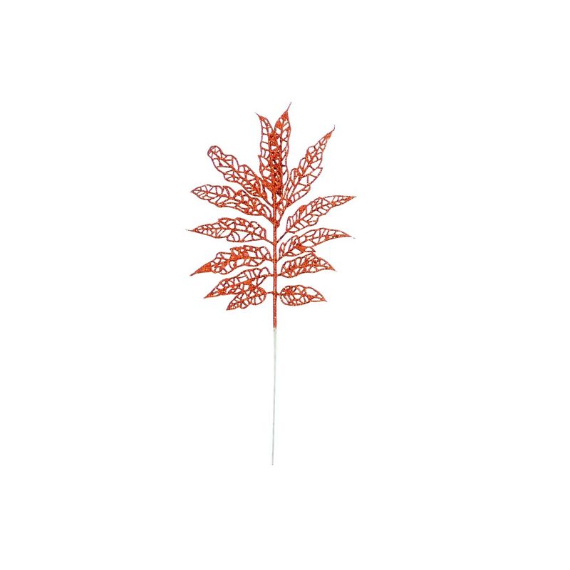 Galho-Folhas-Vermelho-com-Glitter-Magizi-30cm-Produto-Sortido--151586