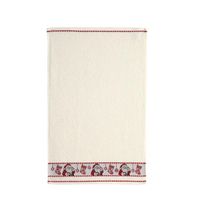Pano de Copa Bege Natal Vida Döhler 45cm x 70cm