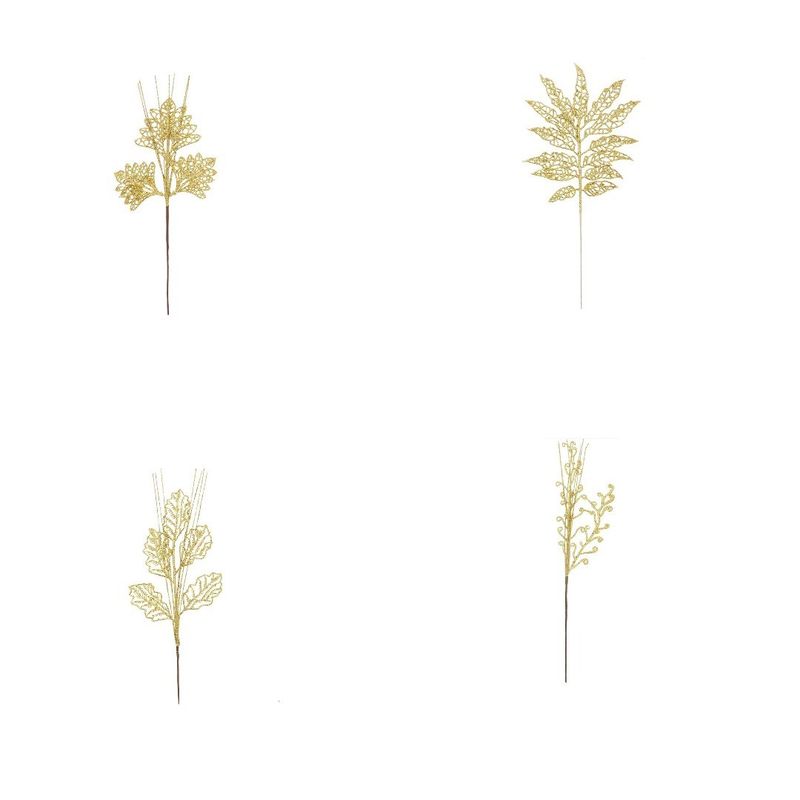 Galho-Folhas-Dourado-com-Glitter-Sortido-Magizi-30cm-162049
