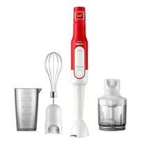 Mixer Pro Mix Philips Walita Branco e Vermelho 400W