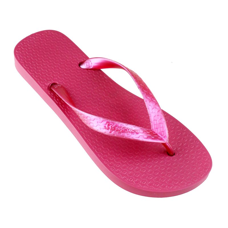 SandaliaClassicaFemininaVermelhoePeroladoIpanema35-162323