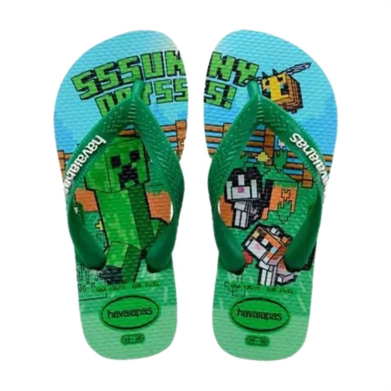 SandaliaKidsMinecraftVerdeHavaianas25/26-162353