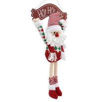 Enfeite de Porta Papai Noel Powner 52cm