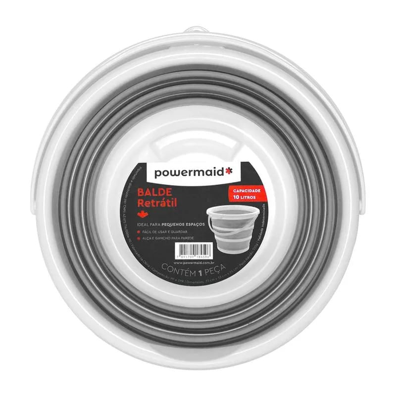 BaldePlasticoDobravelPowermaid10L-162525