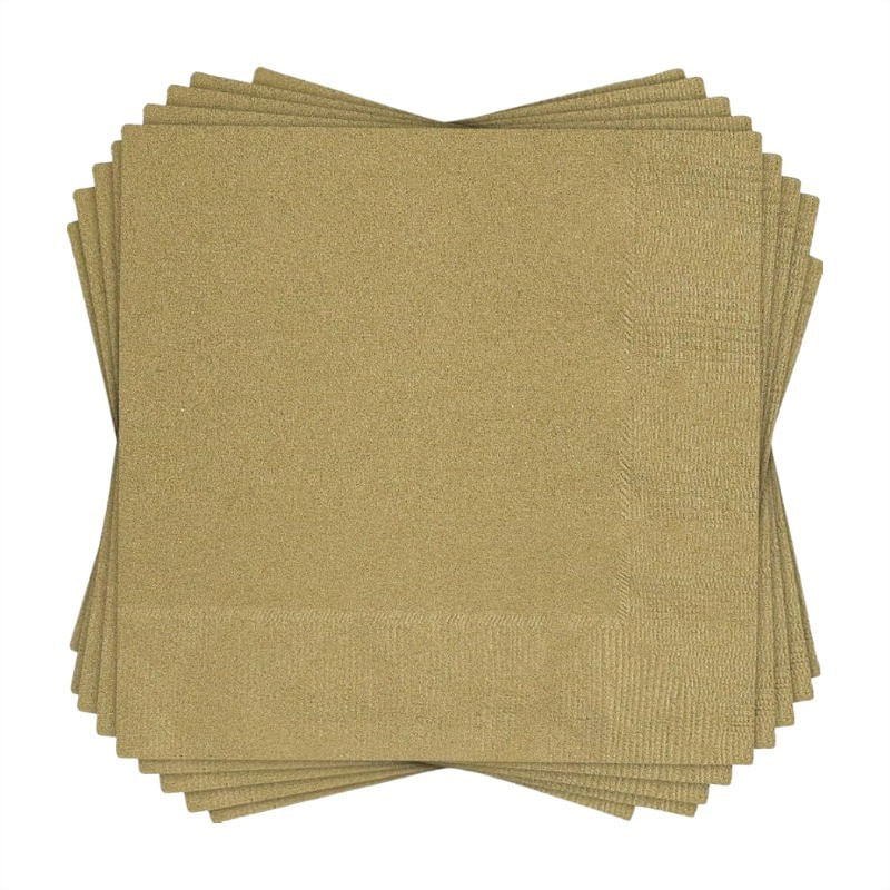 GuardanapoNatalDouradoMagizi20Pecas33cmx33cm-162400