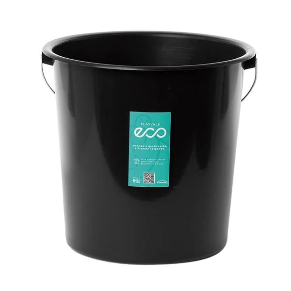 BaldePlasticoEcoPretoPlasvale10L-162841