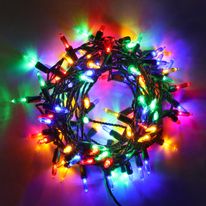 Pisca 100 Leds Vintage Colorido Newpro 220V