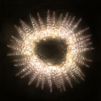 Pisca 400 Leds Cristal Branco Suave Newpro 220V