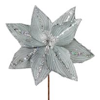 Flor Agata Cinza Powner 23cm