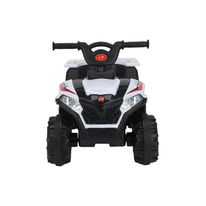Mini Quadriciclo Infantil Elétrico Branco Zippy Toys 6V