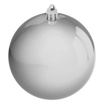 Bola de Natal Brilhante Prata Powner 9cm