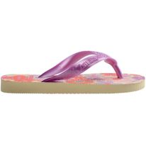 Sandália Infantil Top Flores Havaianas Lilás 23/24