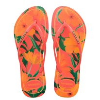 Sandália Slim Tropical Coral Havaianas
