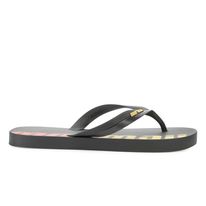 Sandália Tropical Preta e Amarelo Mormaii