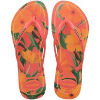 Sandália Slim Tropical Coral Havaianas