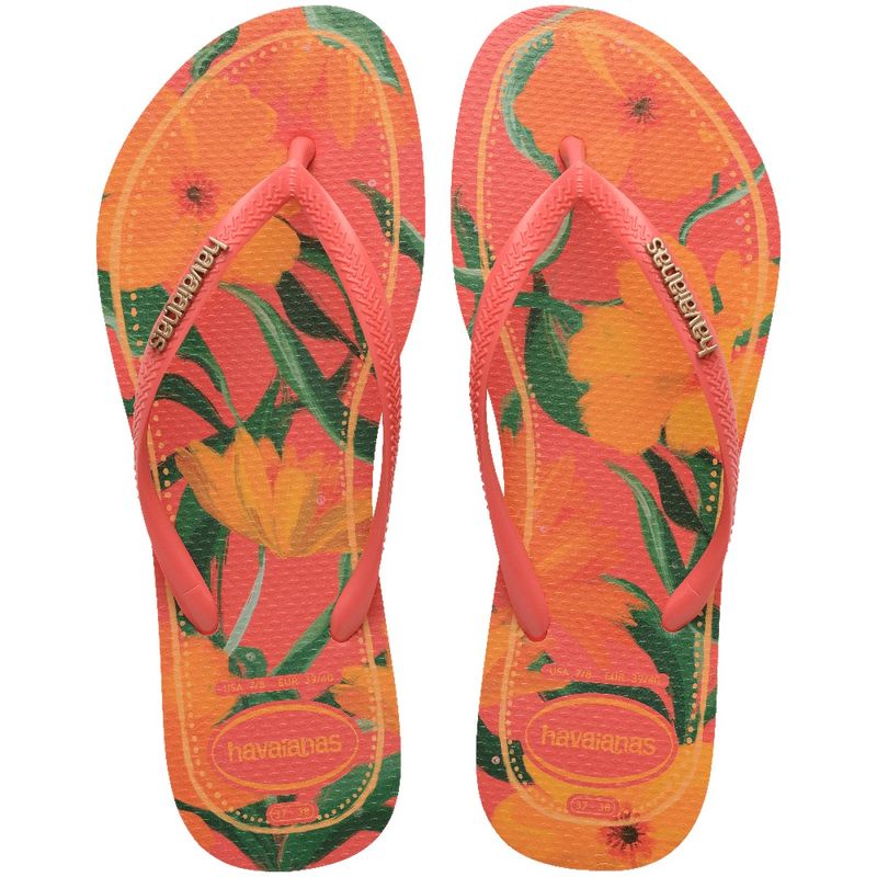 SandaliaSlimTropicalCoralHavaianas37/38-149875