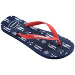 SandaliaTopNauticalMarinhoeVermelhoHavaianas39/40-150080