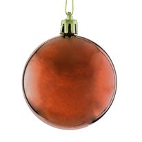Conjunto Bola de Natal Vermelha e Dourada Powner 6cm com 24 peças