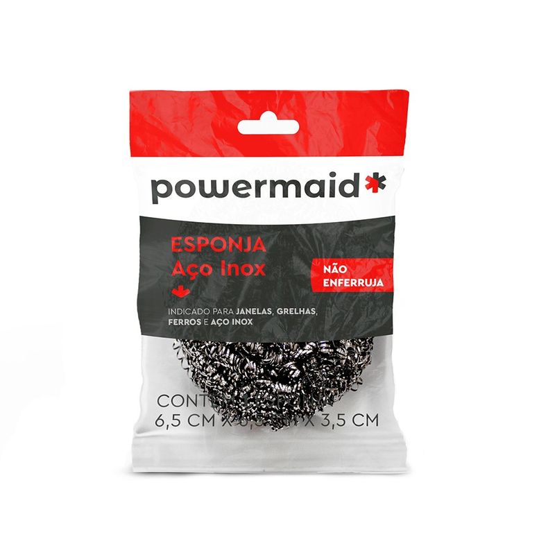 EsponjadeAcoInoxPowermaid65cmx65cmx35cm-163320
