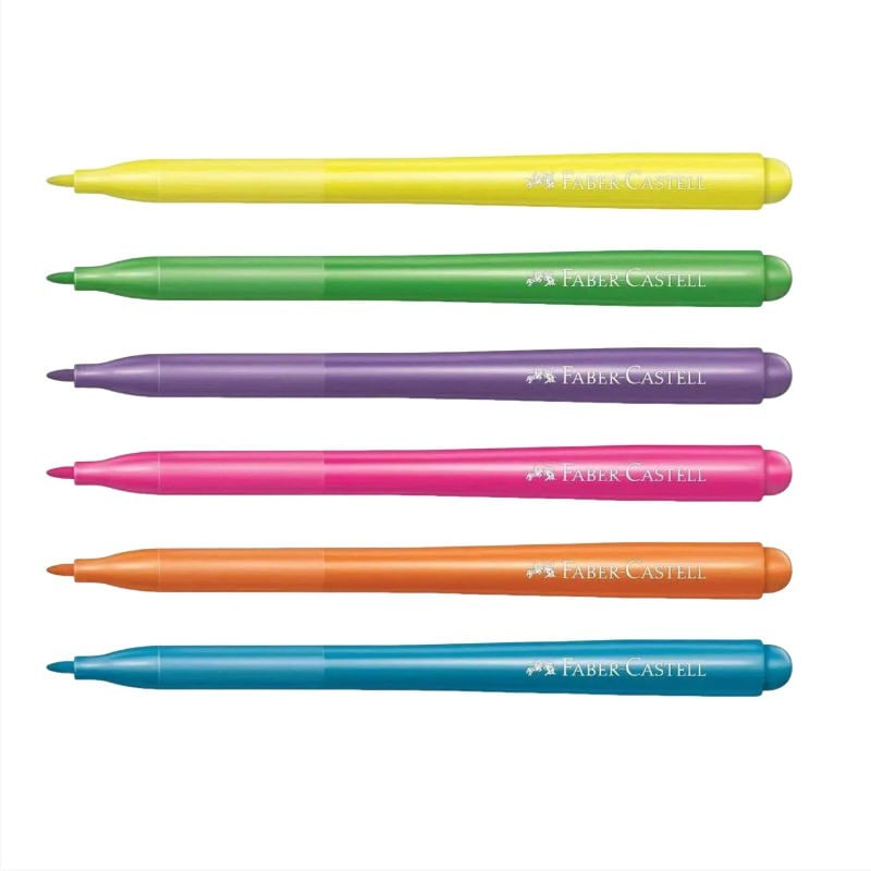 CanetinhaHidrograficaVaieVemNeonFaberCastell6cores-163376