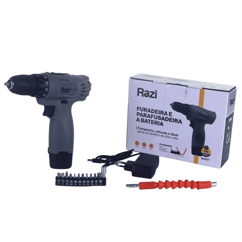 FuradeiraeParafusadeiraaBateriaRazi12V-163389