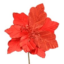 Flor Magnolia Vermelha Powner 22cm
