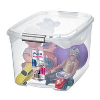 Organizador Plástico com Tampa Flex Sanremo 29L