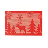 Lugar Americano de PVC Vermelho Magizi 45cm x 30cm
