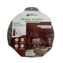Painel Ripado Nogueira Meu Rodapé 2,5m