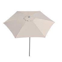 Guarda-Sol em Alumínio Malibu Tobbe Bege 2,6m