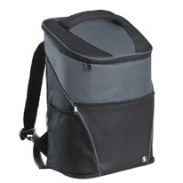 Mochila Térmica Tropical Soprano Preta e Cinza 18L
