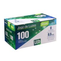 Pisca 100 Leds Double Newpro Azul e Verde