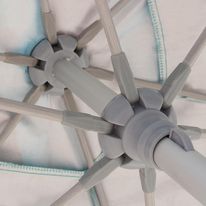 Guarda-Sol em Alumínio Malibu Tobee Azul Royal 2,4m