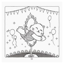 Livro para Colorir Circo Jandaia 24 Páginas