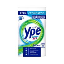 Lava Roupas Liquido Sachê Power Act Ypê 900ml