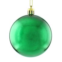 Bola de Natal Brilhante Verde Powner 7cm