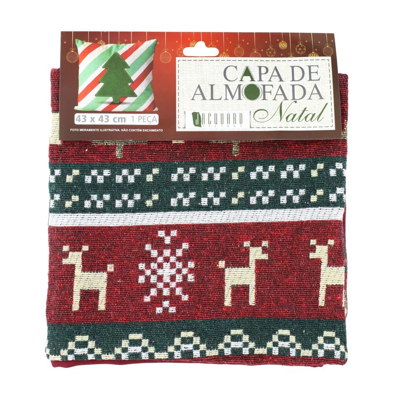 CapadeAlmofadaNatalinaJacquardVermelho43cmx43cm-163809