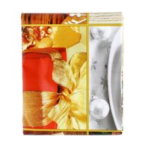 Toalha Plástica Térmica de Mesa Guirlanda STD 1,40m x 2,20m