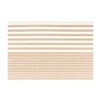 Lugar Americano Textiline Uzoo Listrado Bege 45cm x 30cm