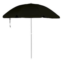 Guarda-Sol em Alumínio Bagum Preto Mor 2,4m