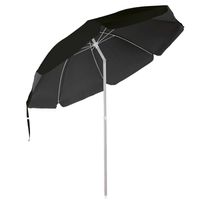 Guarda-Sol em Alumínio Bagum Preto Mor 2,4m