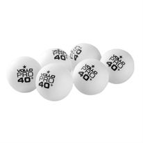 Conjunto de Bola de Tênis de Mesa Vollo Branca 6 Peças