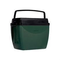 Caixa Térmica com Alça Mor Verde e Preta 18L