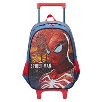 Mochila com Rodinhas Homem Aranha Xeryus 16"