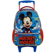 Mochila com Rodinhas Mickey Xeryus