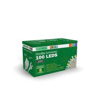 Pisca 100 Led Colorido Taschibra 220V